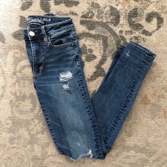 American Eagle Outfitters Denim - [American Eagle Outfitters]• super stretch•hi-rise jeggings •women’s 00 R